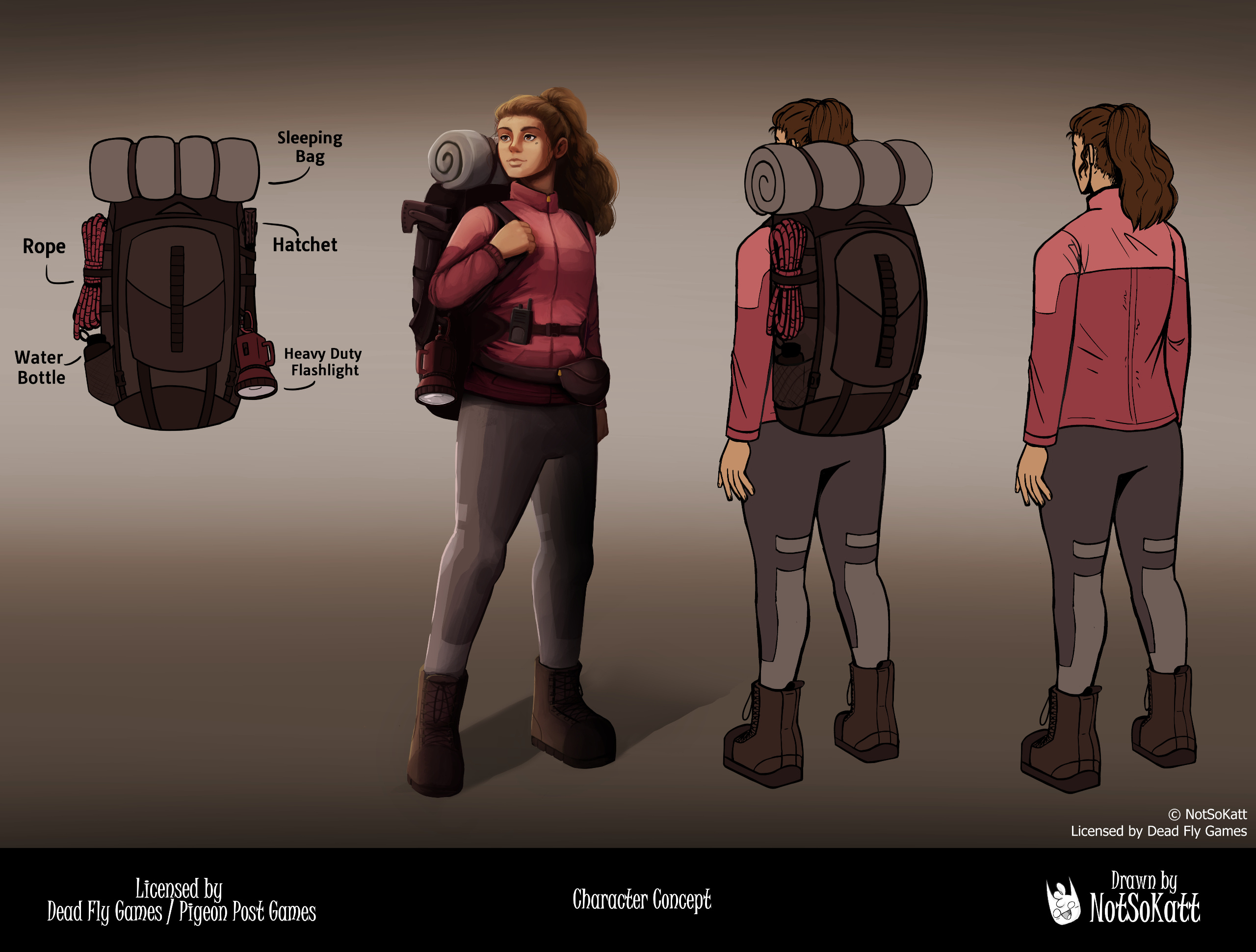 Rose - 3D Wilderness Horror Game - PigeonPostGames / DeadFlyGames