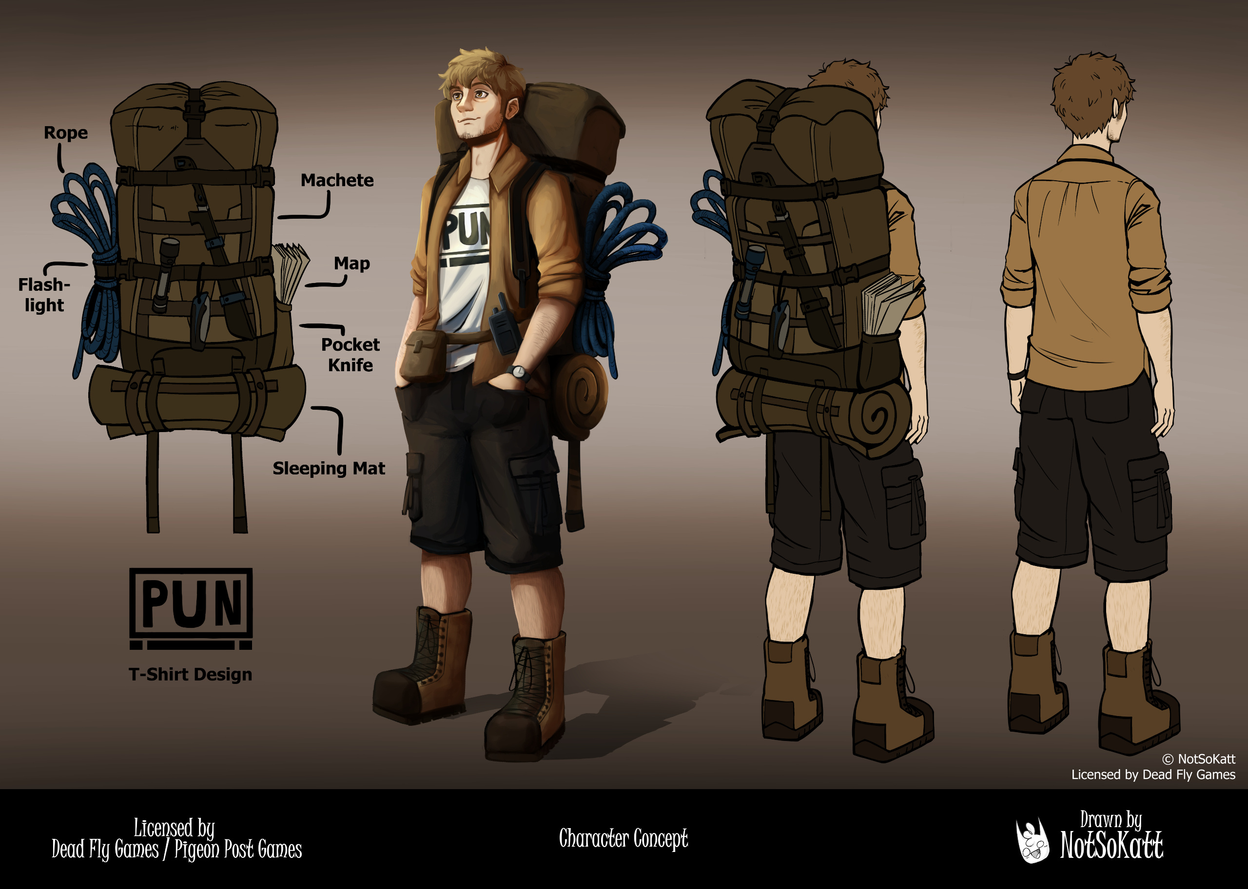 Luke - 3D Wilderness Horror Game - PigeonPostGames / DeadFlyGames