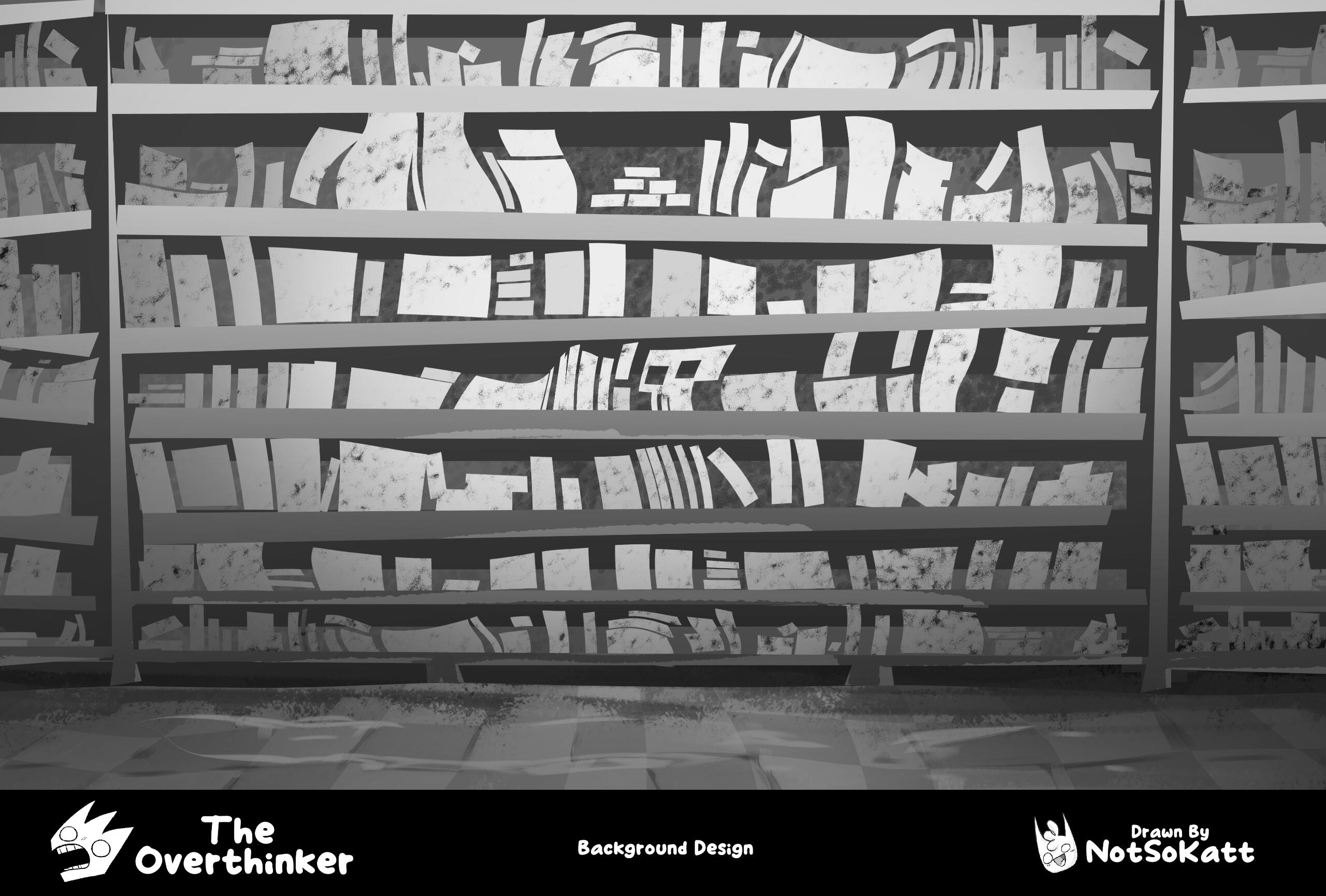 Grocery Shelf - The Overthinker - Animated Short Film