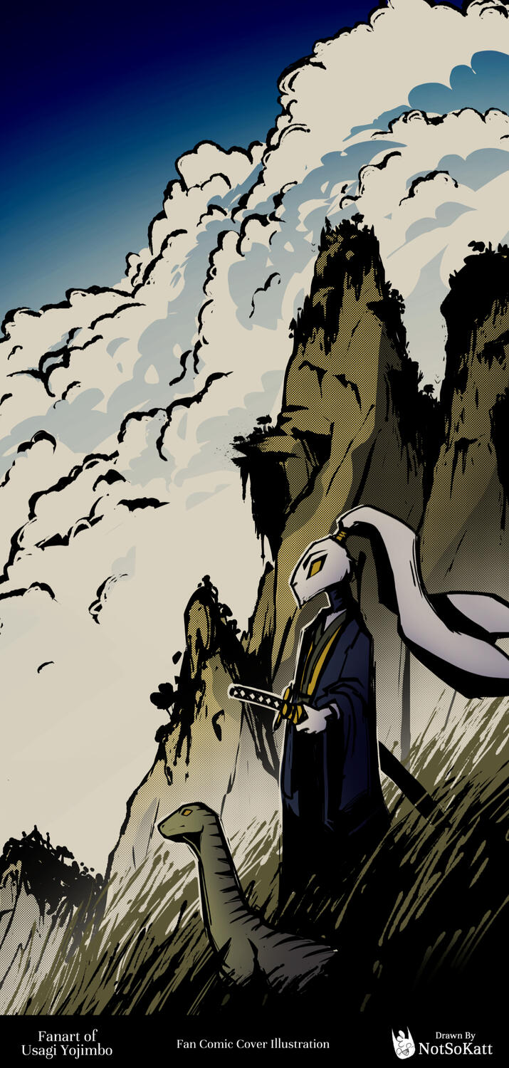 Usagi Yojimbo Fanart - My Version of TMNT - Personal Work